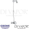 Grohe Contromix Public Self-Closing Shower Mixer Spare Parts